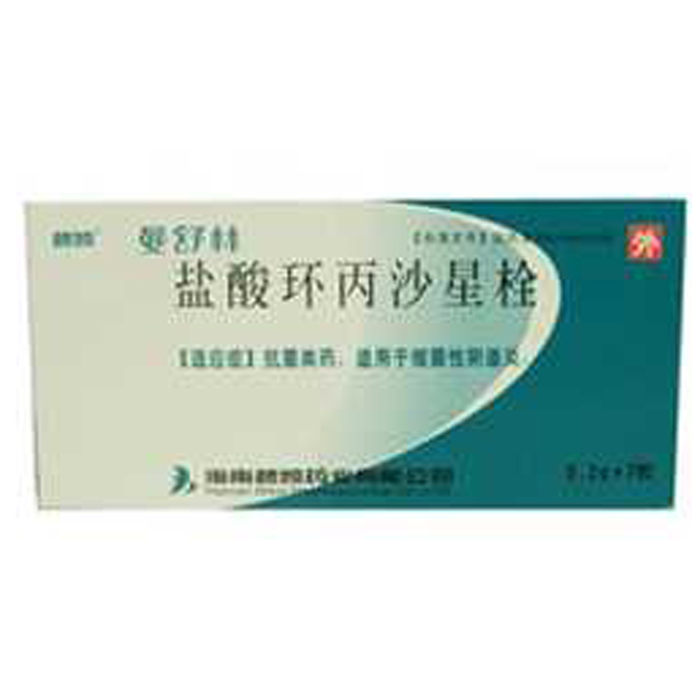 盐酸环丙沙星栓