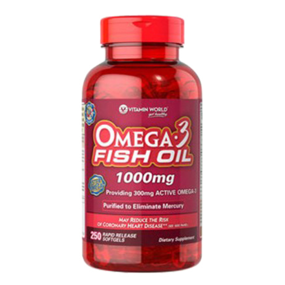 维他命世界(Vitamin_World)深海鱼油Omega-3(美国原装进口版)(深海鱼油Omega-3) _作用_效果_价格_说明书_健客保健商城