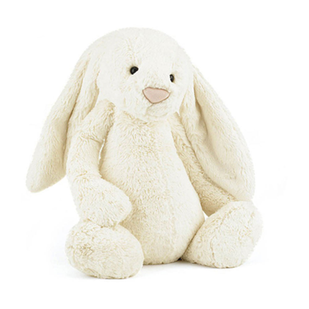 jellycat邦尼兔子公仔苏瑞同款毛绒玩具 奶油白l