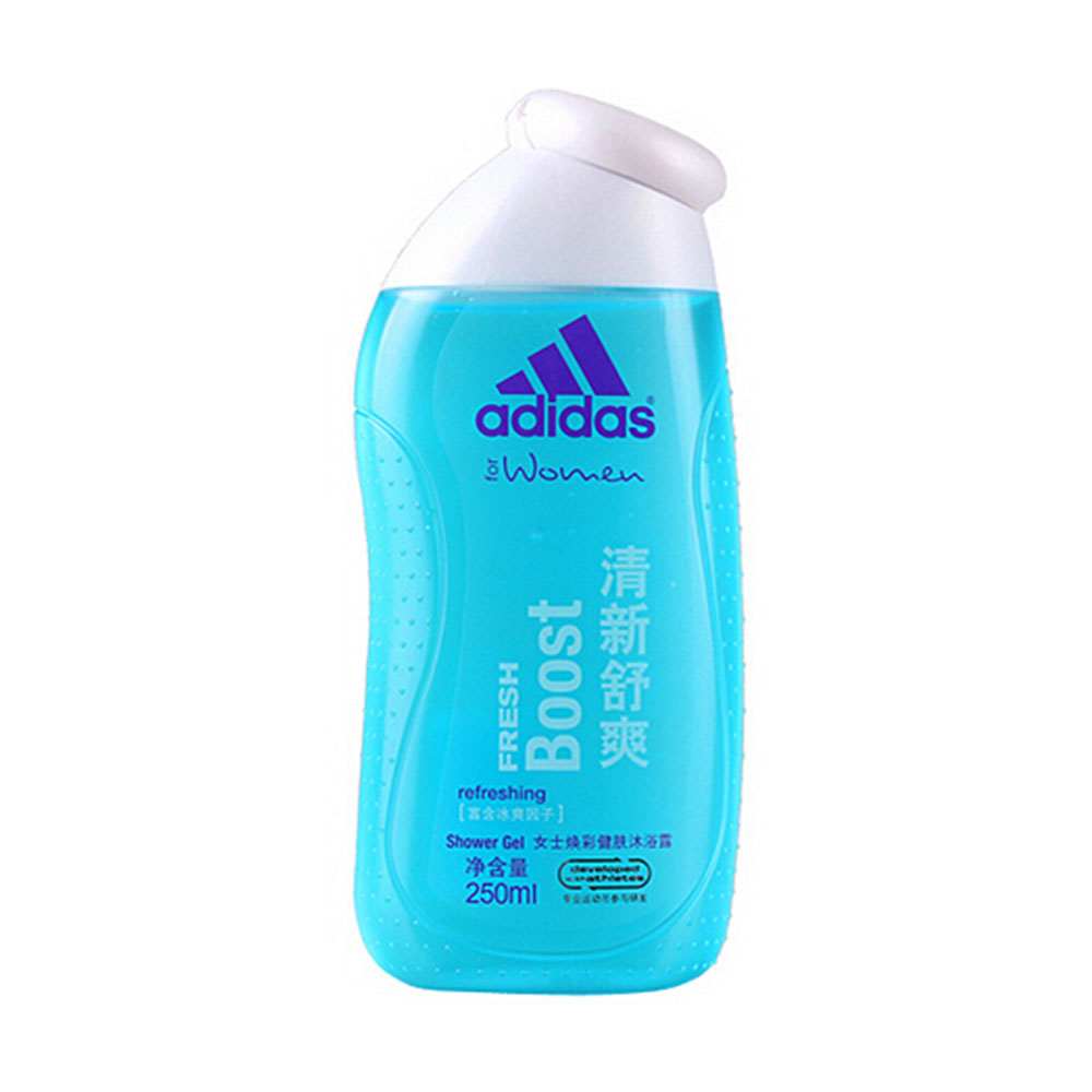 adidas阿迪达斯女士焕彩健肤沐浴露-清新舒爽