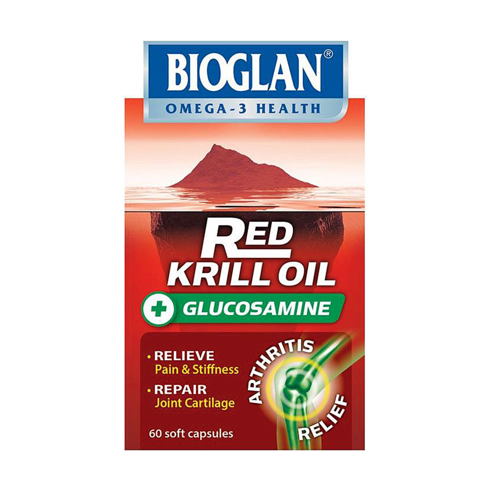 Bioglan红色磷虾油+葡萄糖胺(红色磷虾油+葡萄