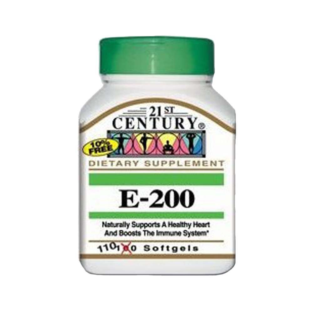 21st Century 天然维生素E胶囊(天然维生素E胶