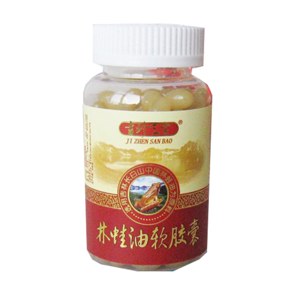 吉珍三宝牌林蛙油维生素E软胶囊(林蛙油维生素