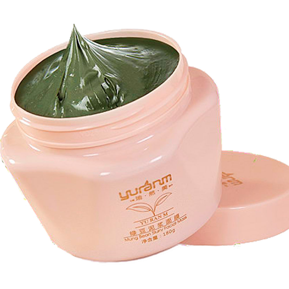 瑜然美 绿豆泥浆面膜(绿豆泥浆面膜) _作用_效果_价格_说明书_健客保健商城