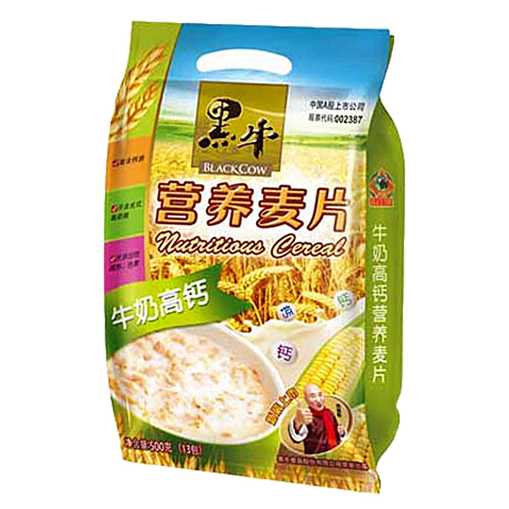 黑牛牛奶高钙营养麦片(牛奶高钙营养麦片) _作用_效果_价格_说明书_健客保健商城