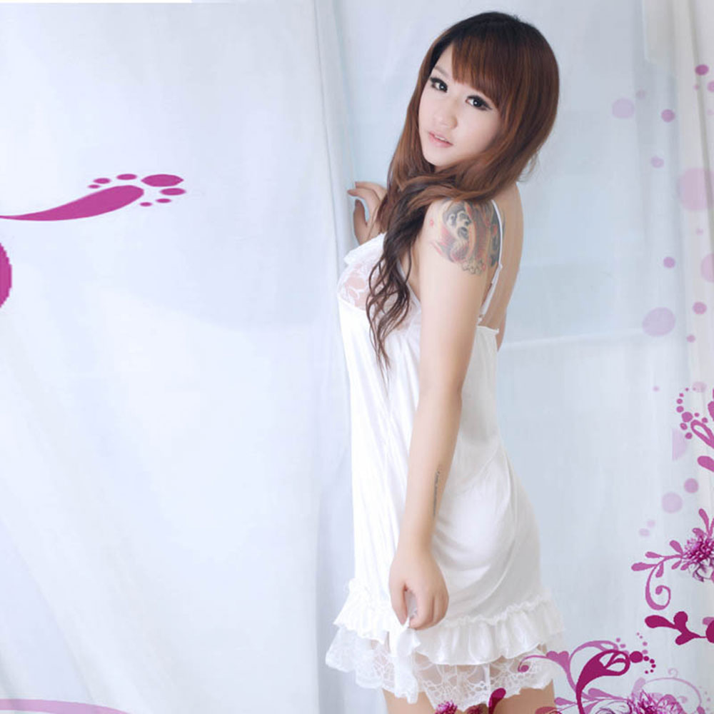 圣菲格儿 情趣制服 性感诱人夜店服(白色 7008)