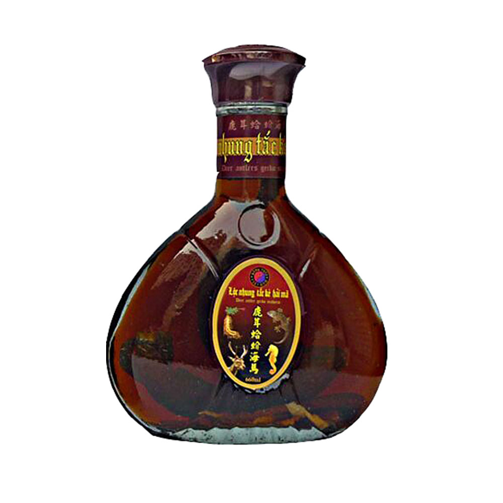 鹿茸蛤蚧海马酒