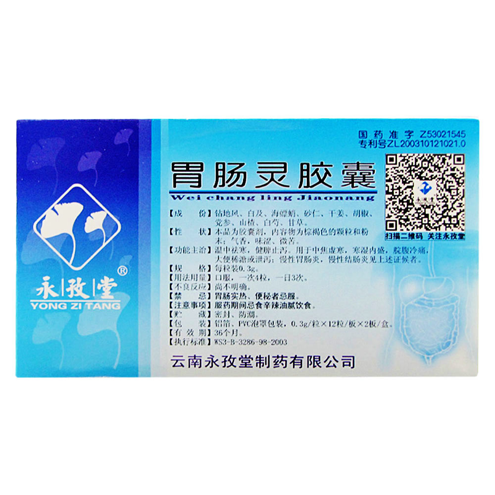 胃肠灵胶囊永孜堂