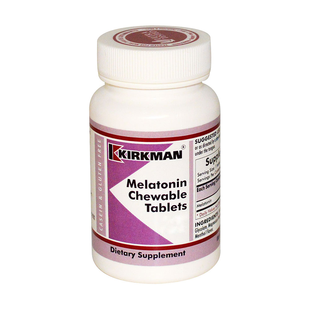 kirkman labs melatonin chewable(3毫克 200片)