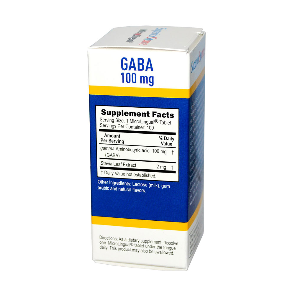 superior source 伽马氨基丁酸含片(100毫克 100片)