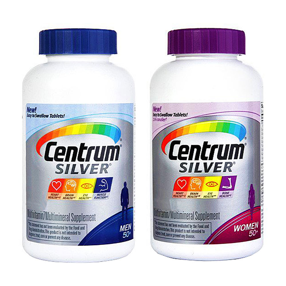 centrum 善存 银牌中老年男女复合维生素片(200片)