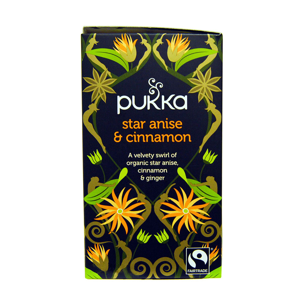 star anise,oyster sauce pukka herbs star anise & cinnamon herbal tea(40包)