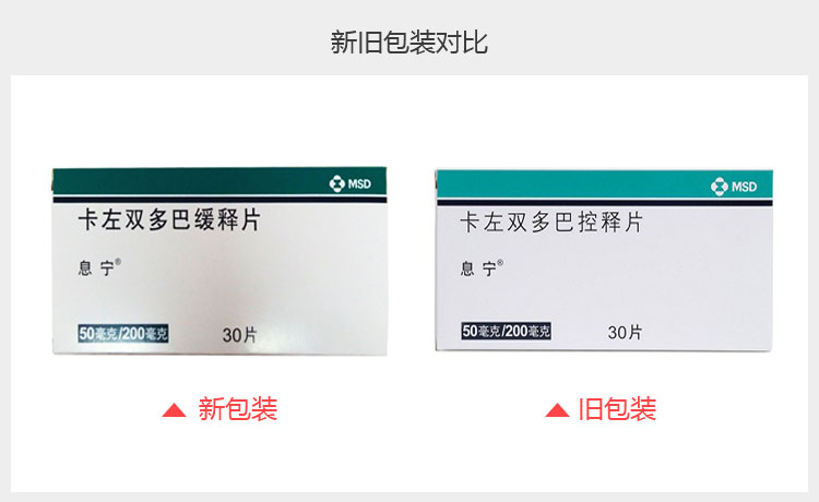 卡左双多巴缓释片(息宁)