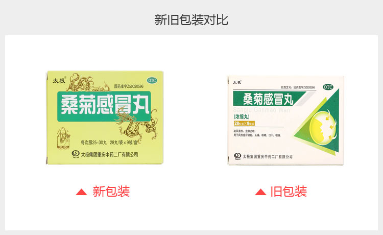 桑菊感冒丸(太极)