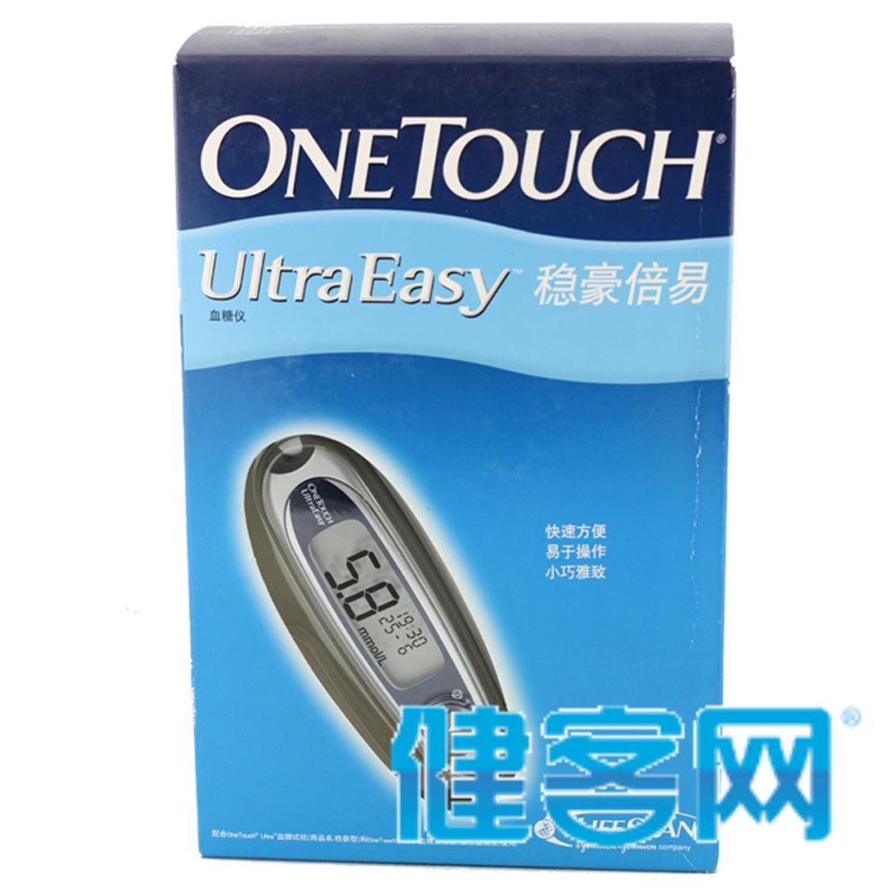 強生穩豪倍易血糖儀onetouch ultra easy 一款結果準確,操作簡明的