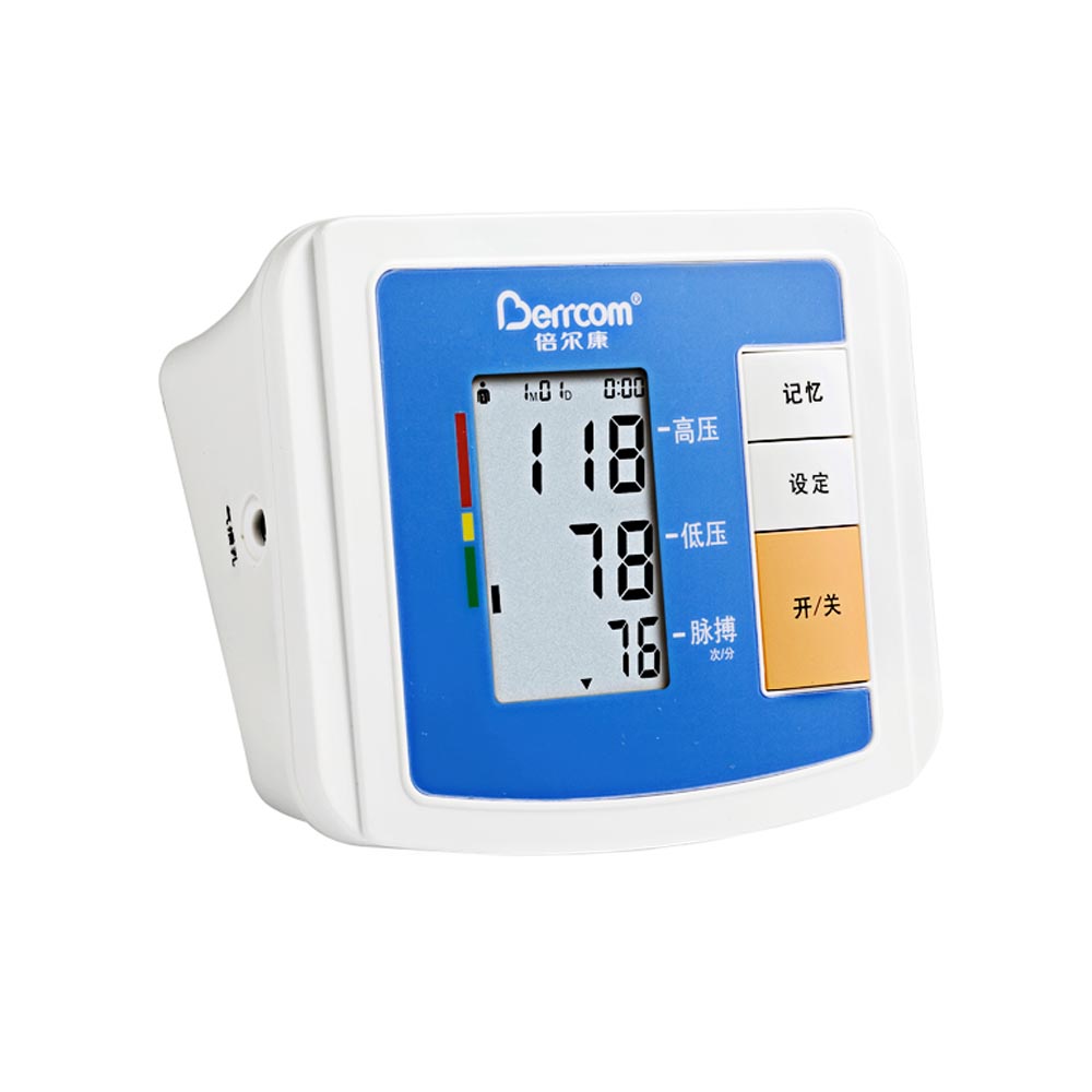 适用于测量人体收缩压、舒张压及脉率。 3