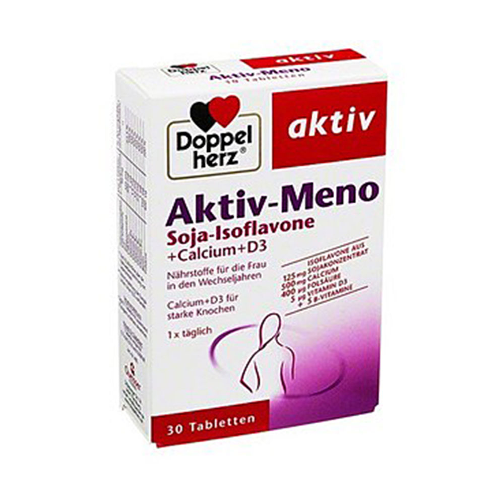 德国双心(doppelherz)大豆异黄酮胶囊