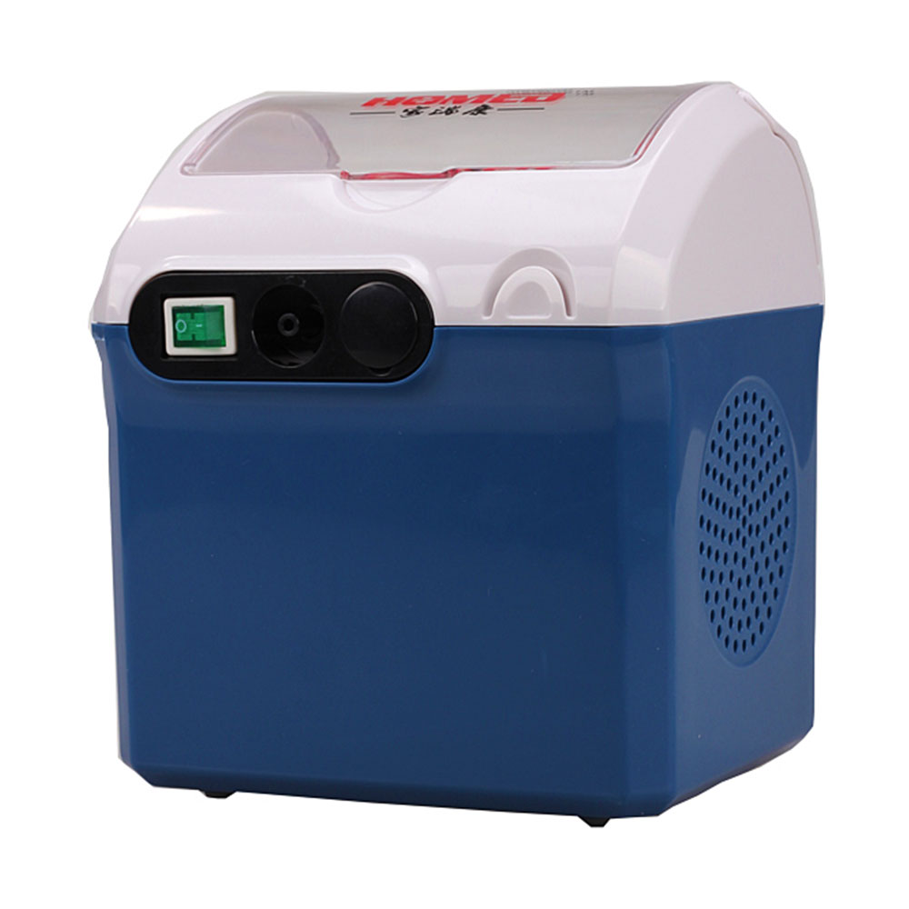 家瑞康医用雾化器jln-2306as将药物雾化供患者吸入.