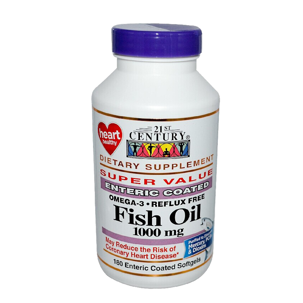 21st Century 欧米加-3鱼油软胶囊(欧米加-3鱼油