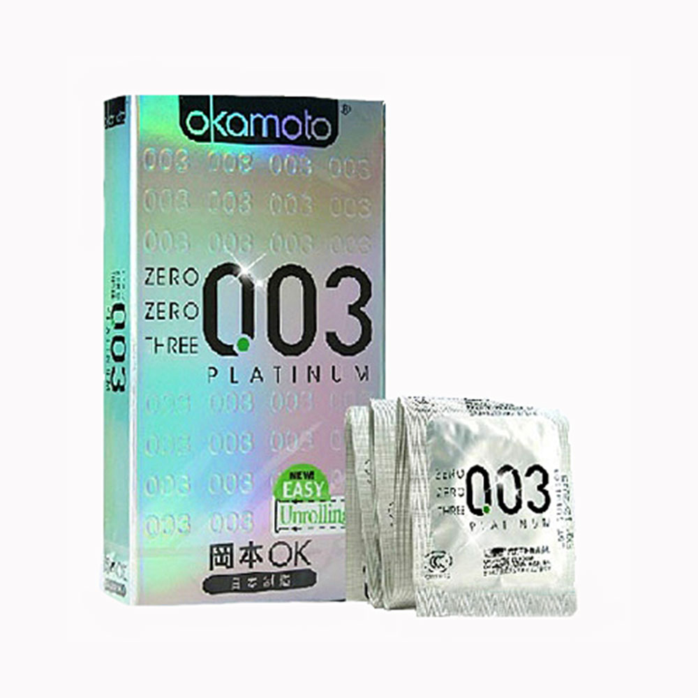 冈本 003白金极限超薄避孕套安全套