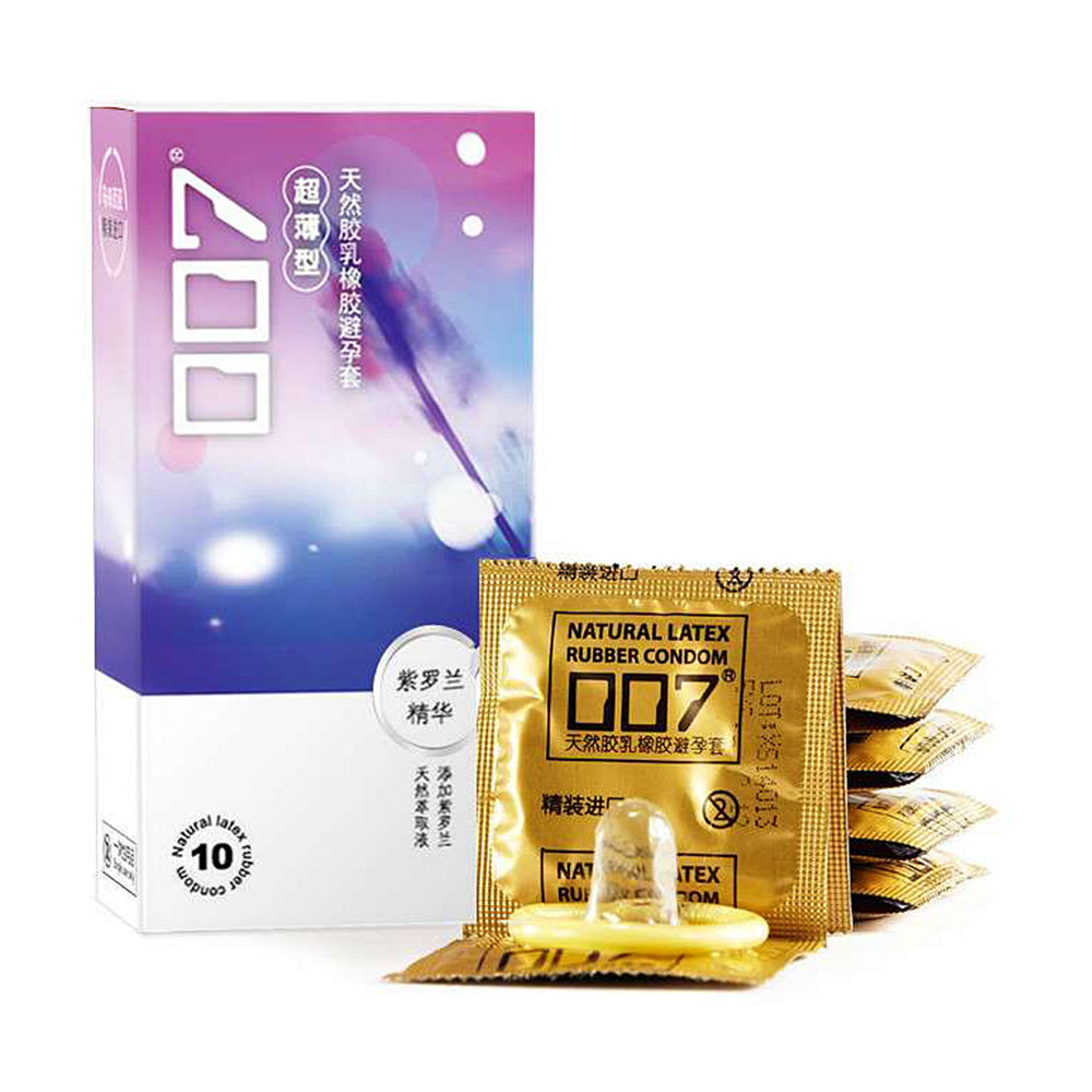 007超薄型避孕套(紫罗兰精华)用于避孕目的和防止性传播疾病.