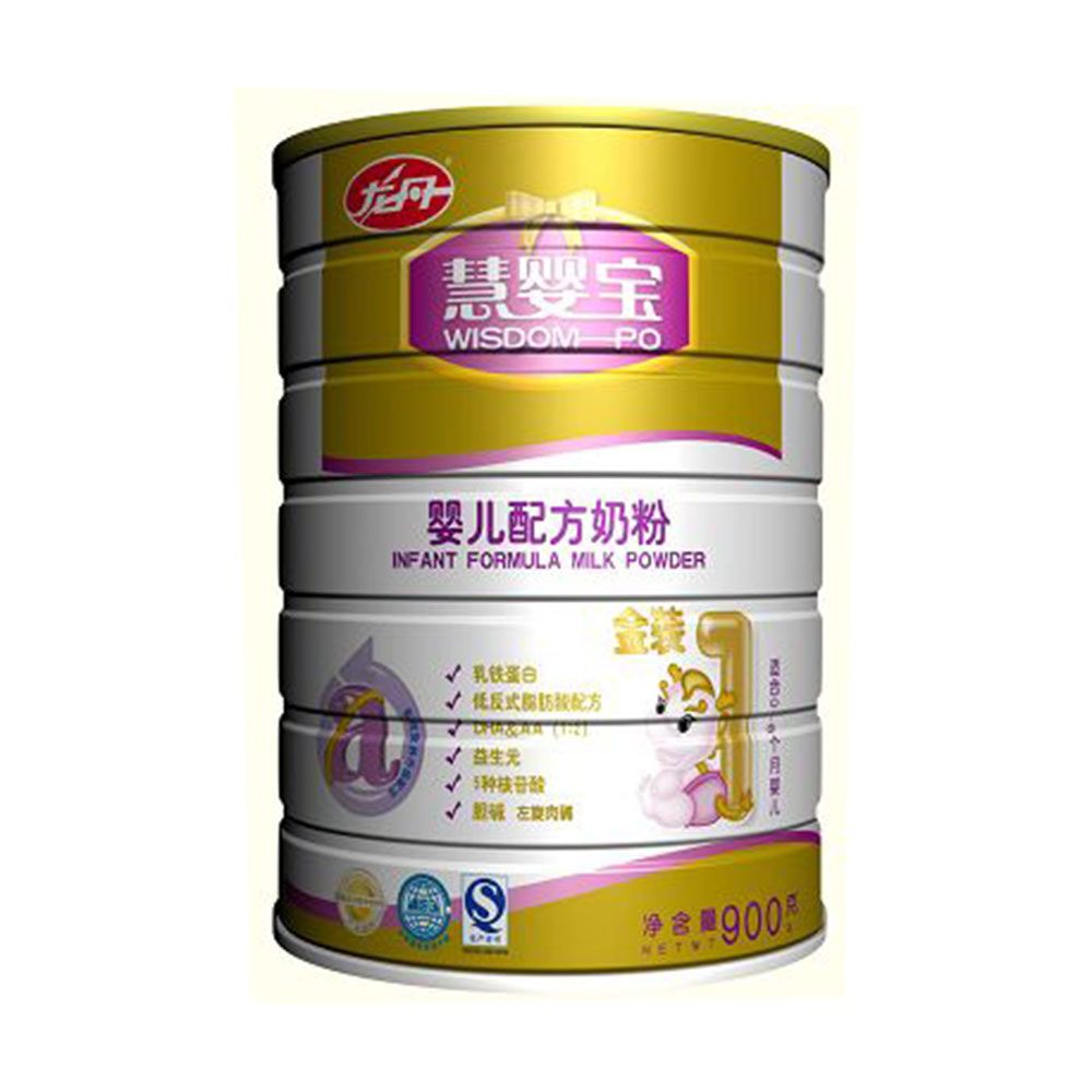 龙丹 金装慧婴宝1段初生婴儿配方奶粉