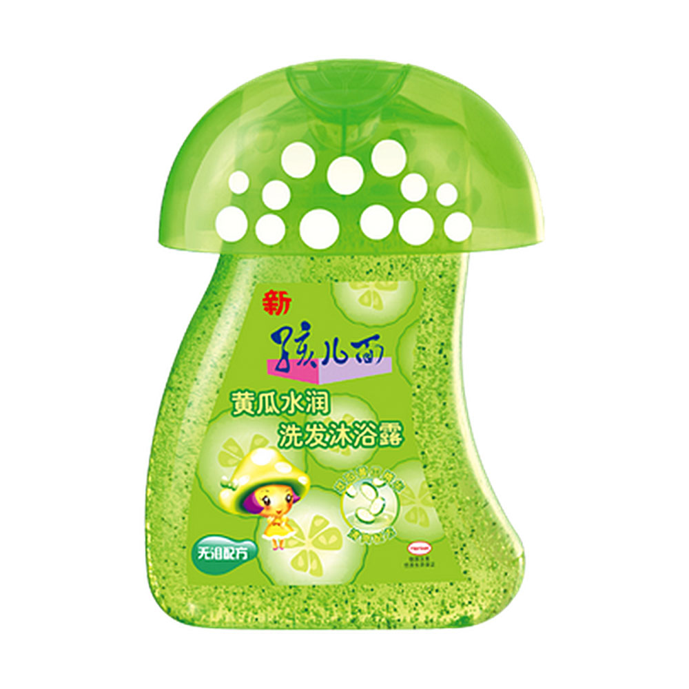 孩儿面 黄瓜水润洗发沐浴露