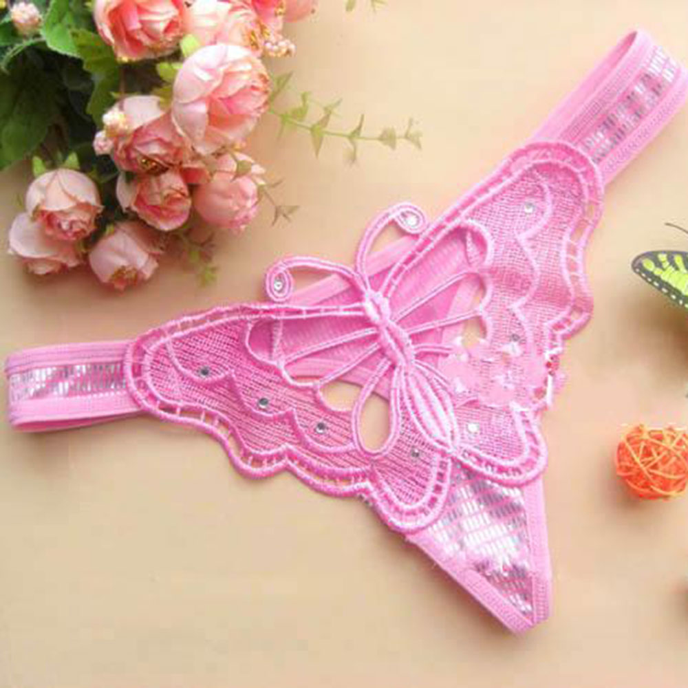 丁字裤组合情侣内裤(粉色女)