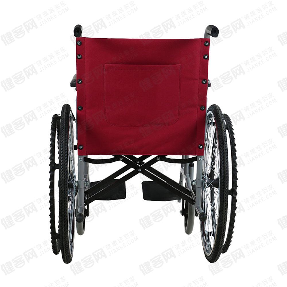 互邦轮椅 可折叠便携超轻便老年轮椅残疾老年人代步手动推车hbg21jc