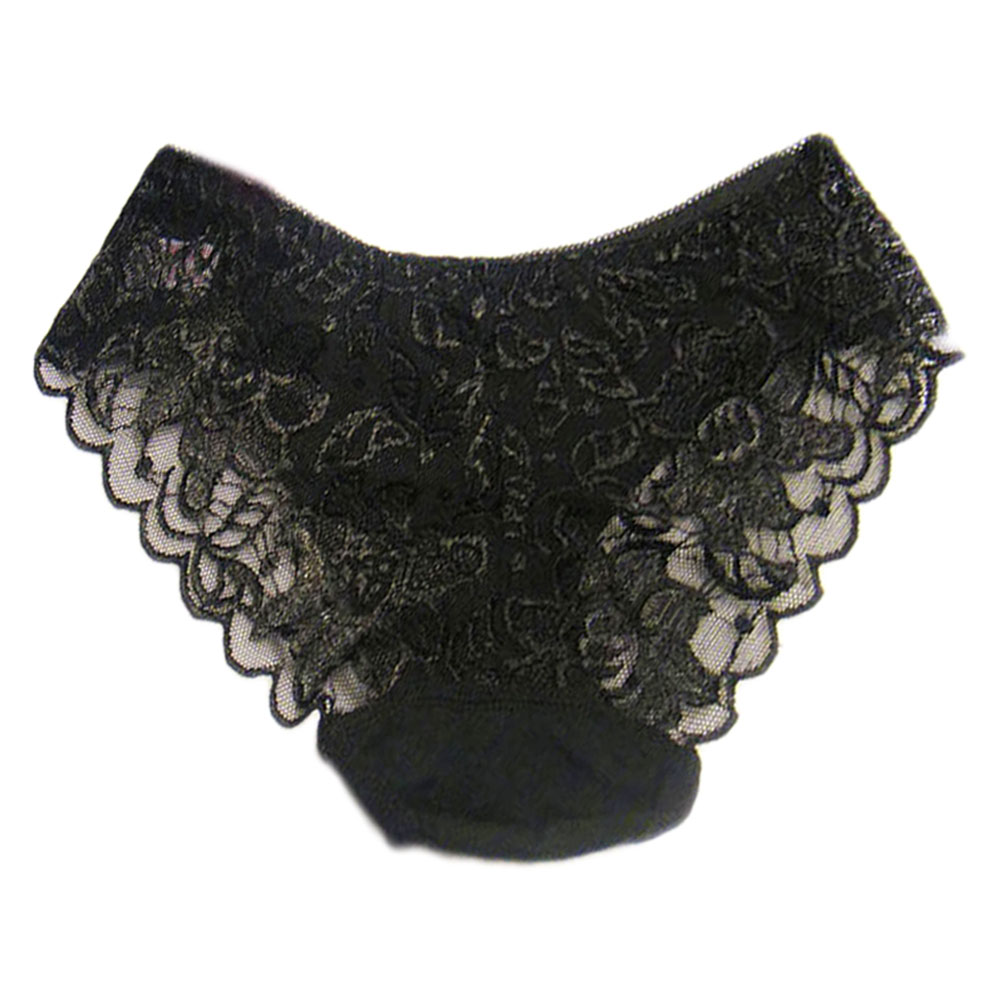 午夜魅力 情趣内裤 低腰性感内裤(黑色)