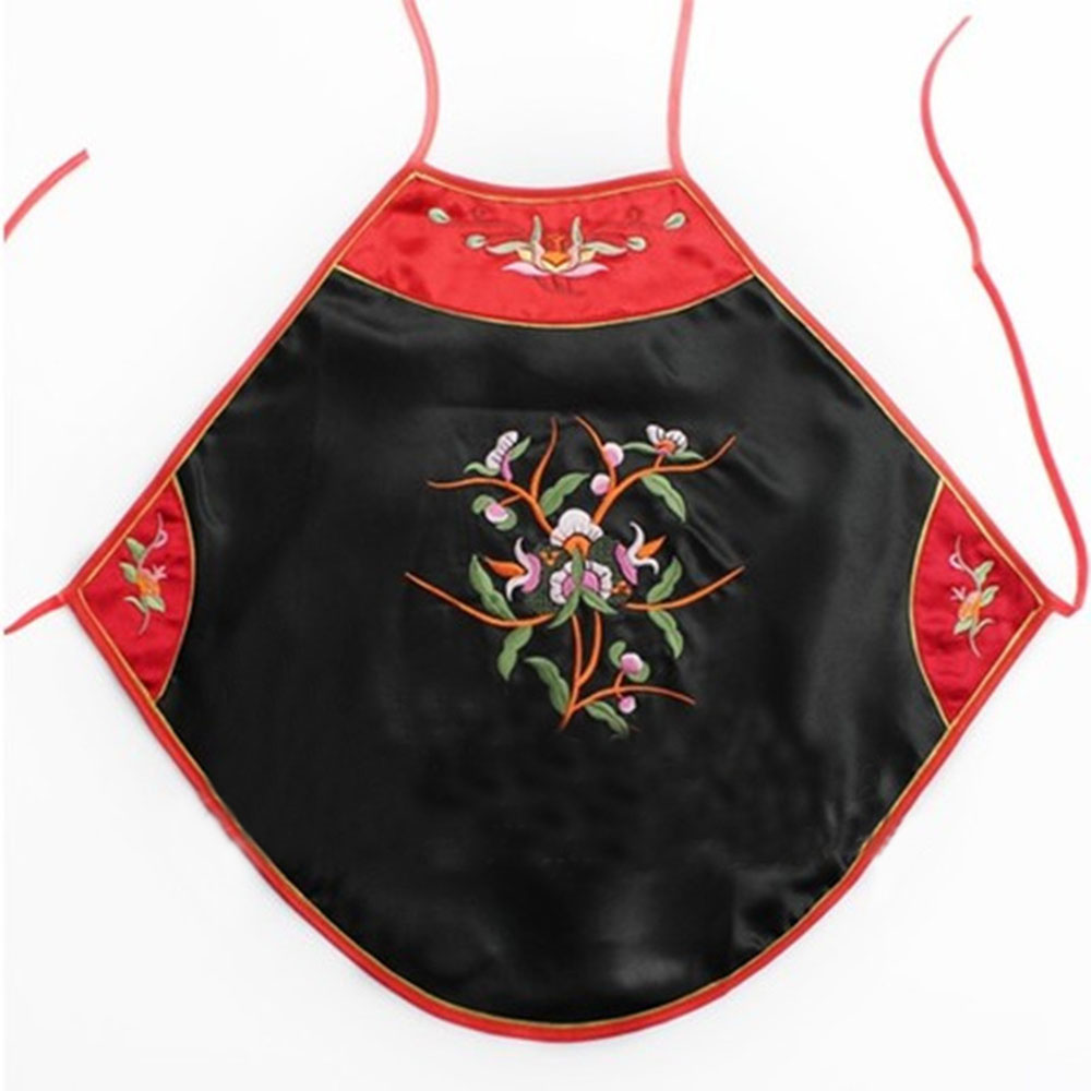 倚嘉 情趣内衣 吉祥石榴款刺绣肚兜(黑色)