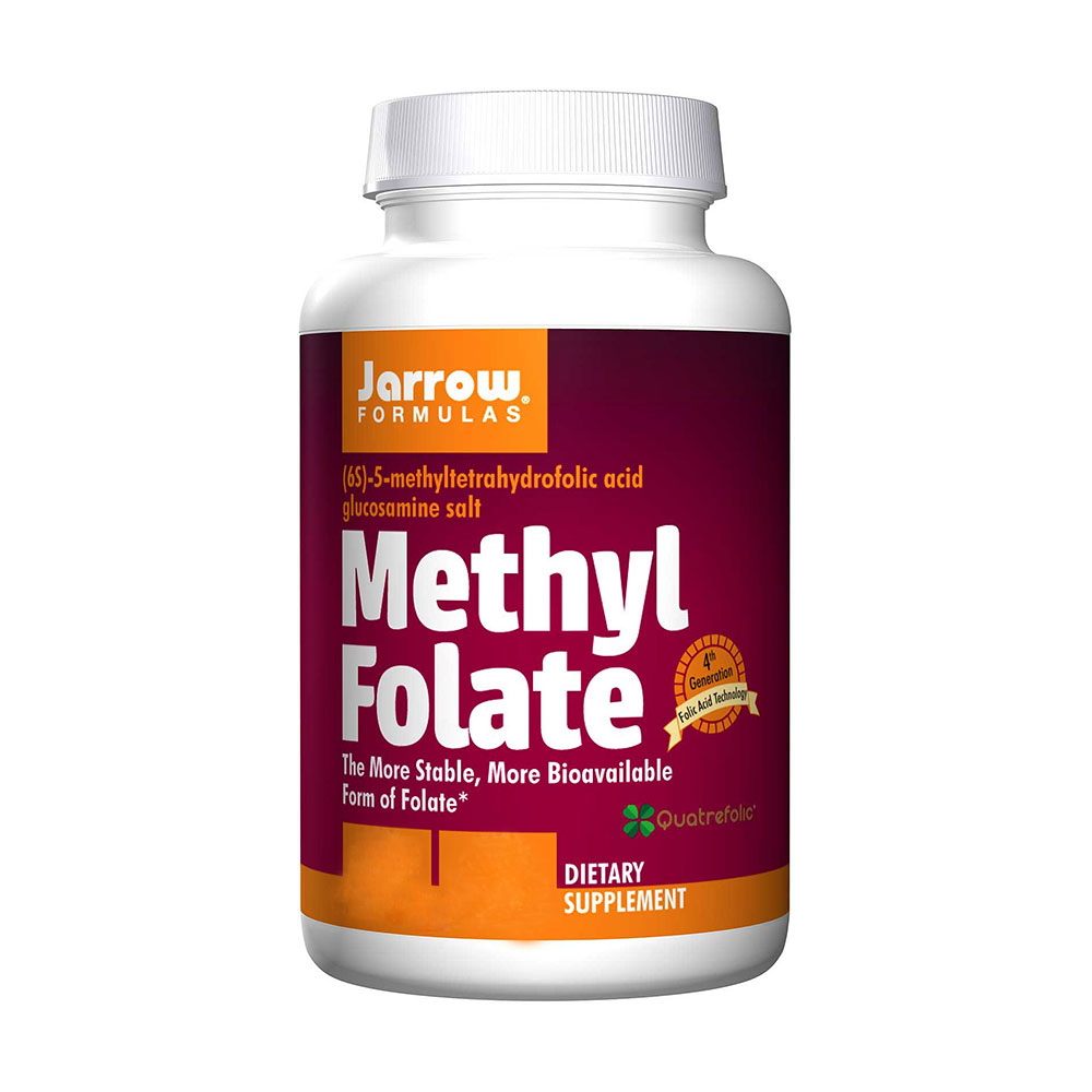 jarrow formulas 甲基叶酸盐胶囊(400微克 100粒)