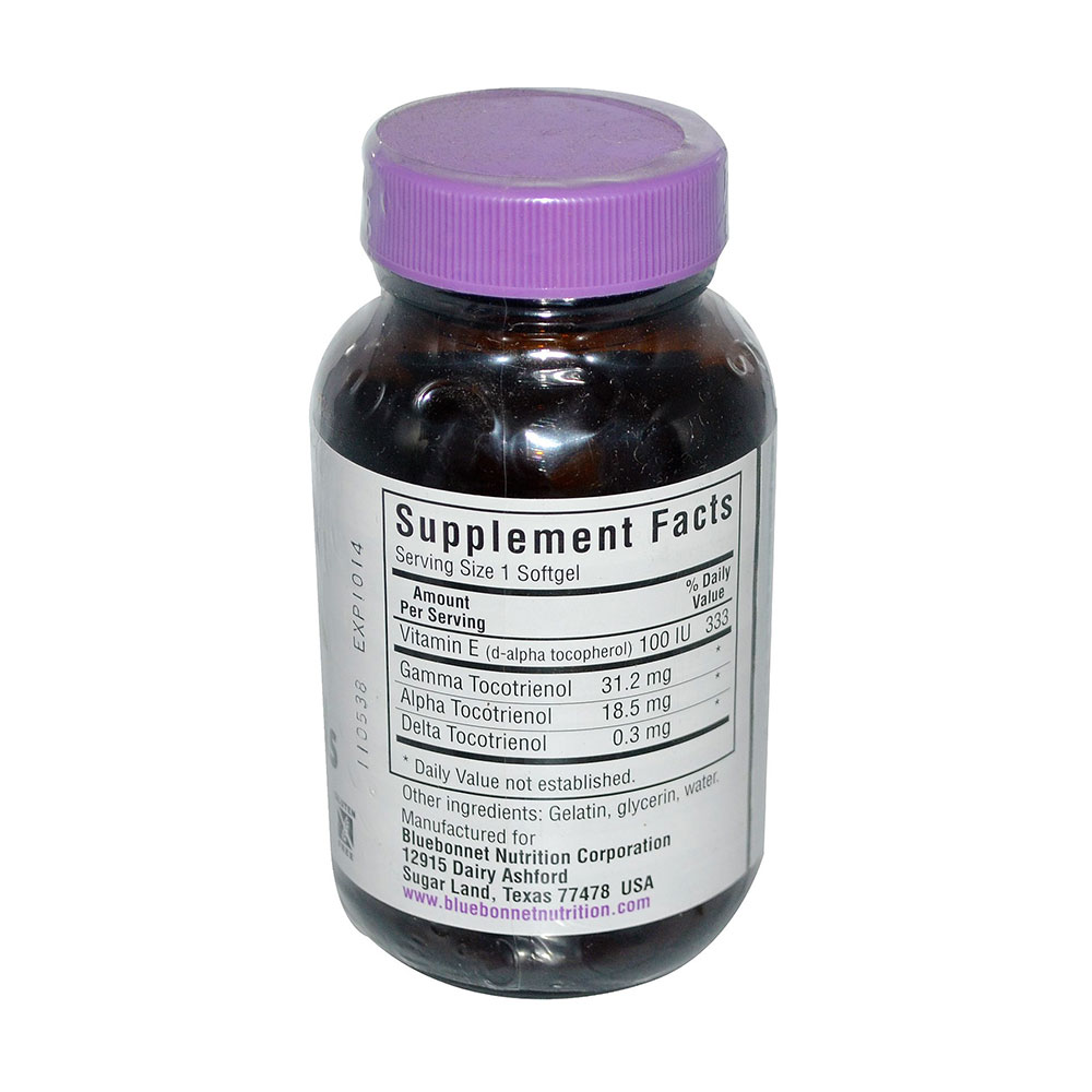 bluebonnet nutrition 水稻生育三烯酚软胶囊(75粒)