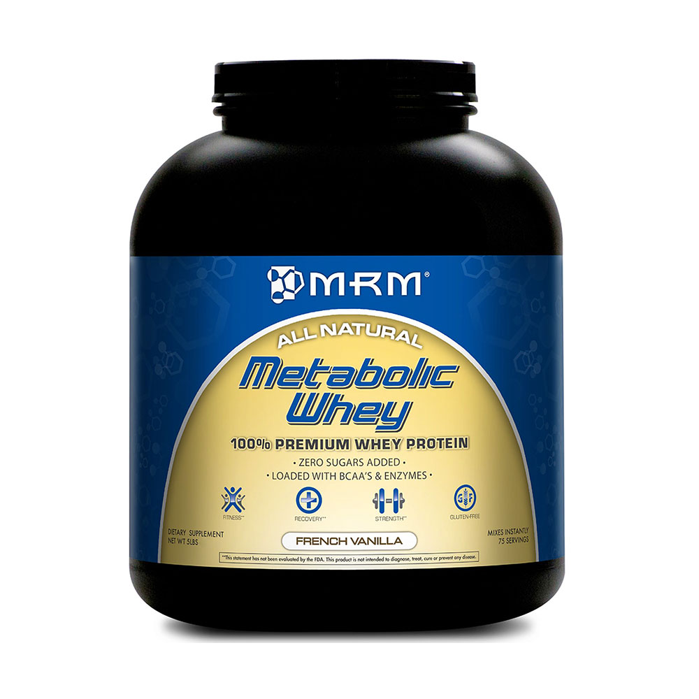 mrm metabolic whey hey protein(香草味 2500克)