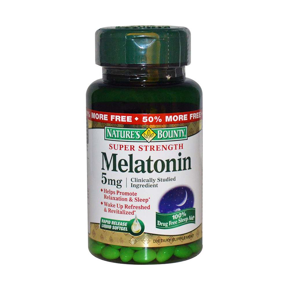 natures bounty melatonin(5毫克 80粒)