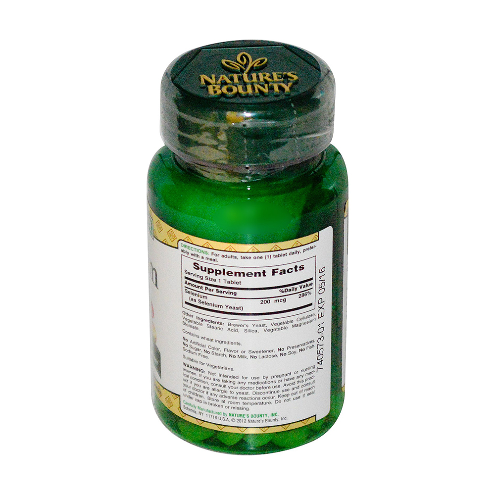 natures bounty 自然硒片剂(200微克 160片)