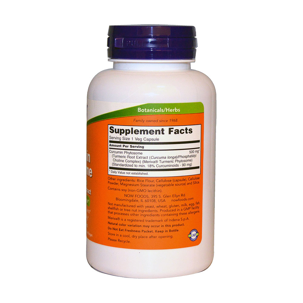 now foods curcumin phytosome 120 veg caps