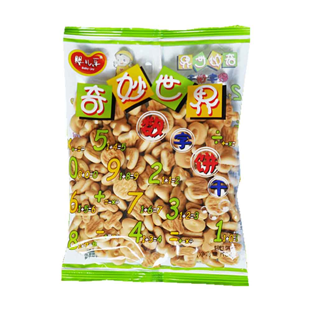 婴儿乐奇趣世界数字饼干