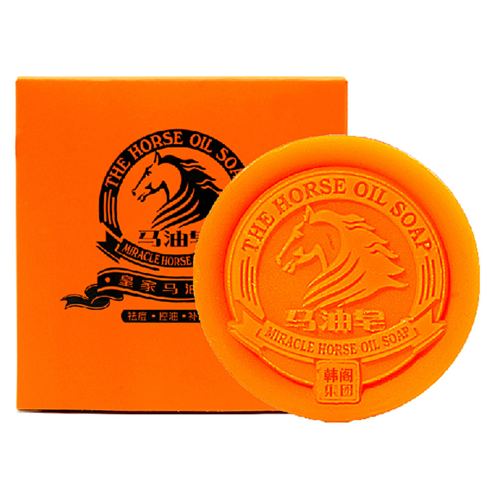 韩阁马油皂