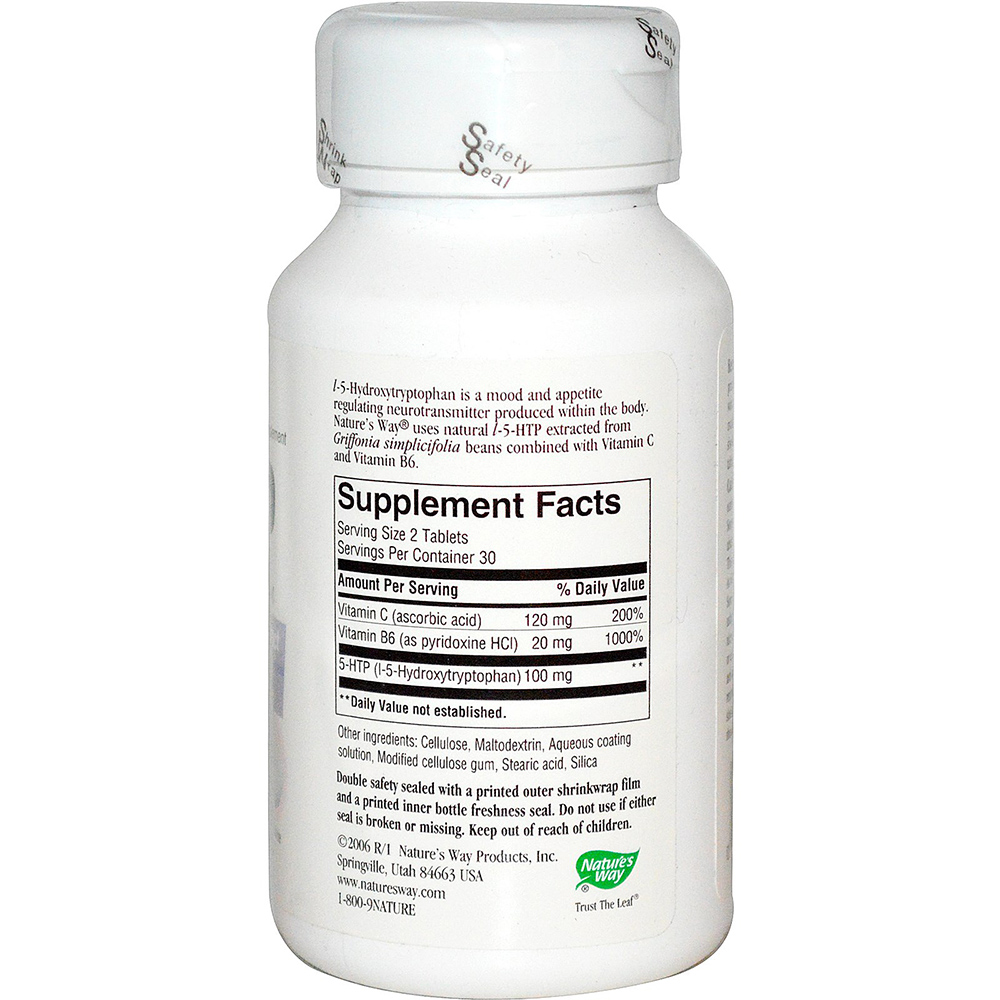 natures way 5-htp(50毫克 100片)