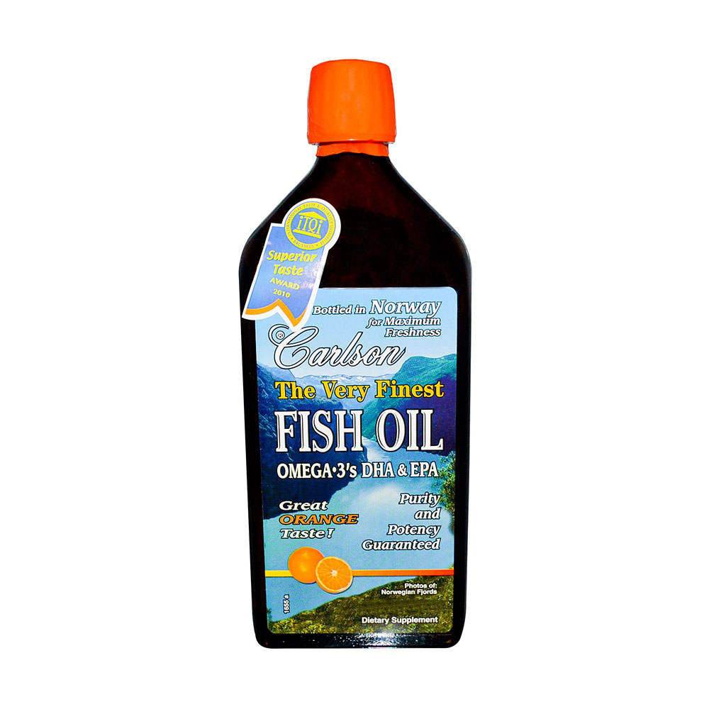 carlson labs 优质鱼油补充剂(柠檬味 600ml)