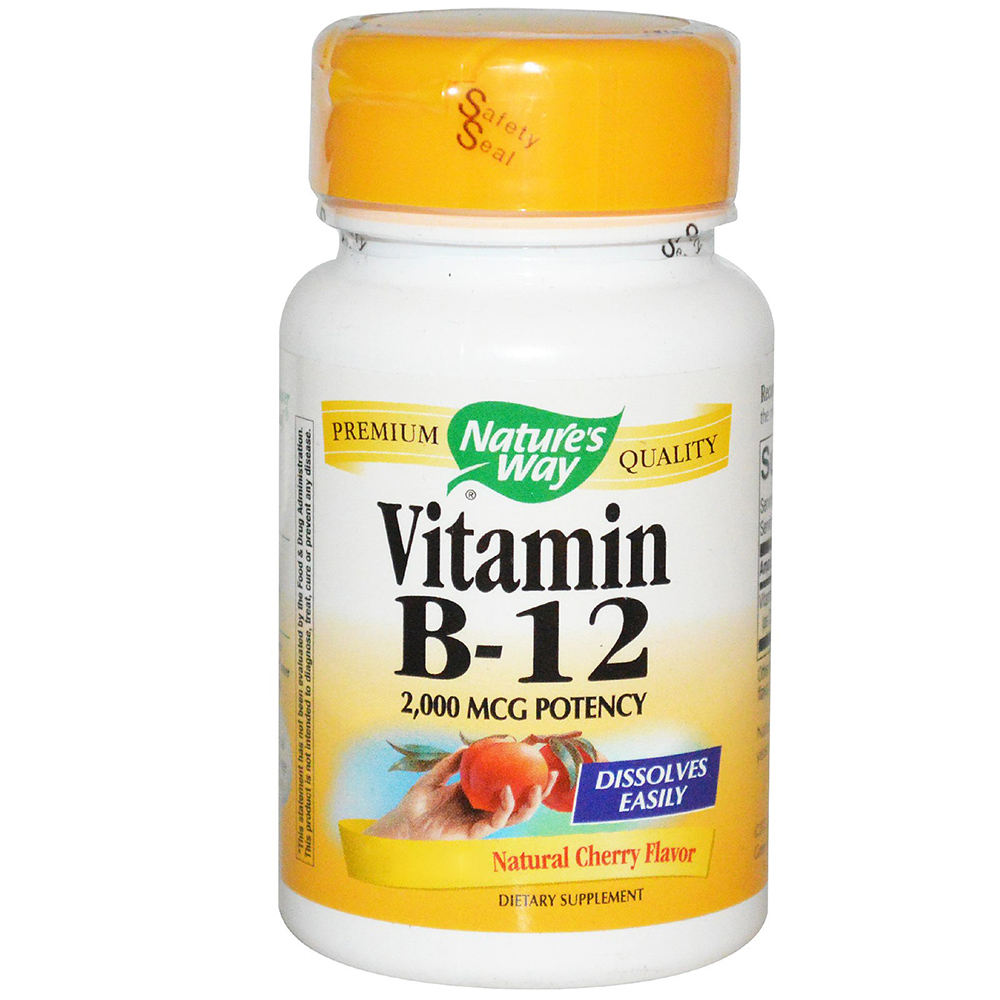 natures way vitamin b-12(2000微克 150粒)