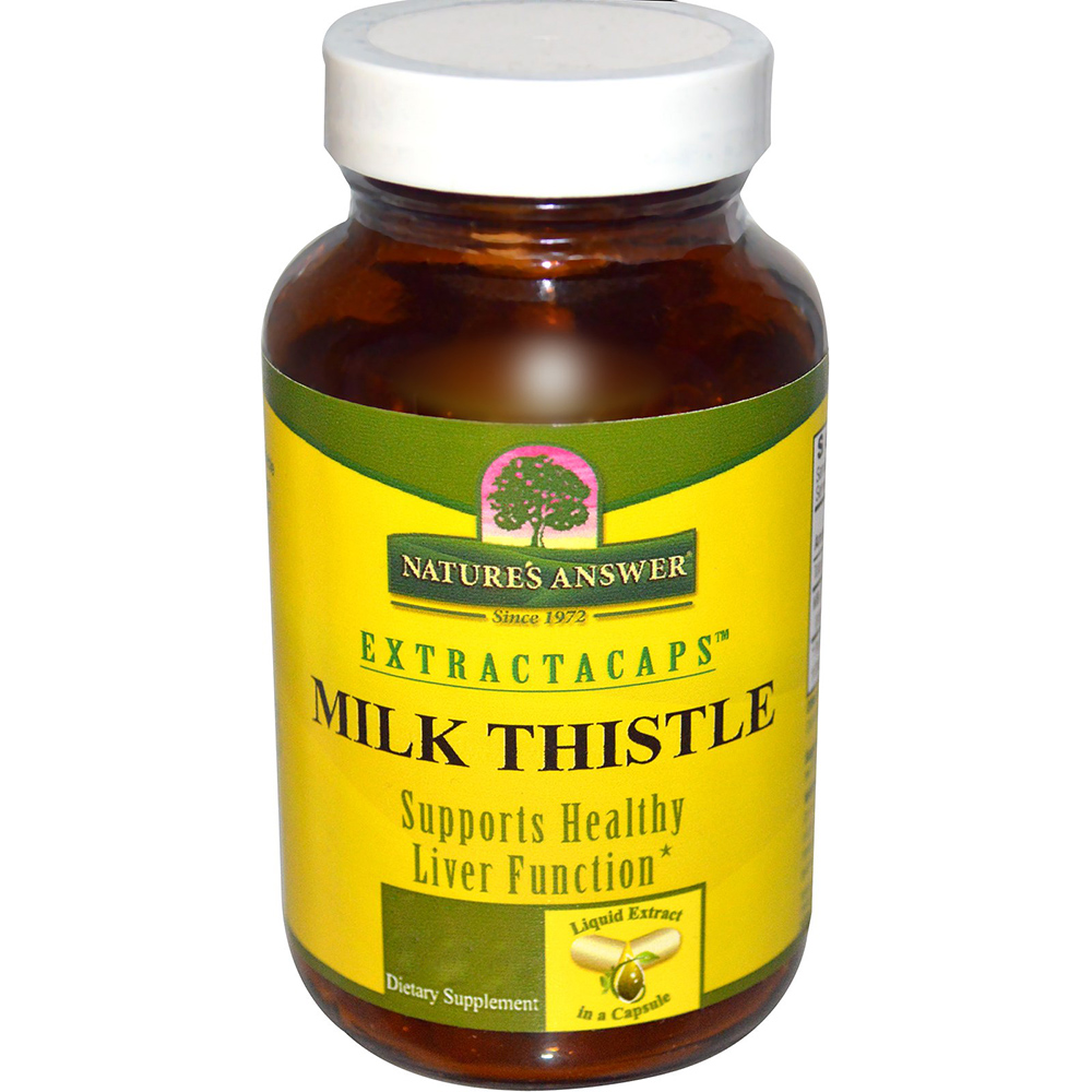 natures answer extractacaps milk thistle(180粒)