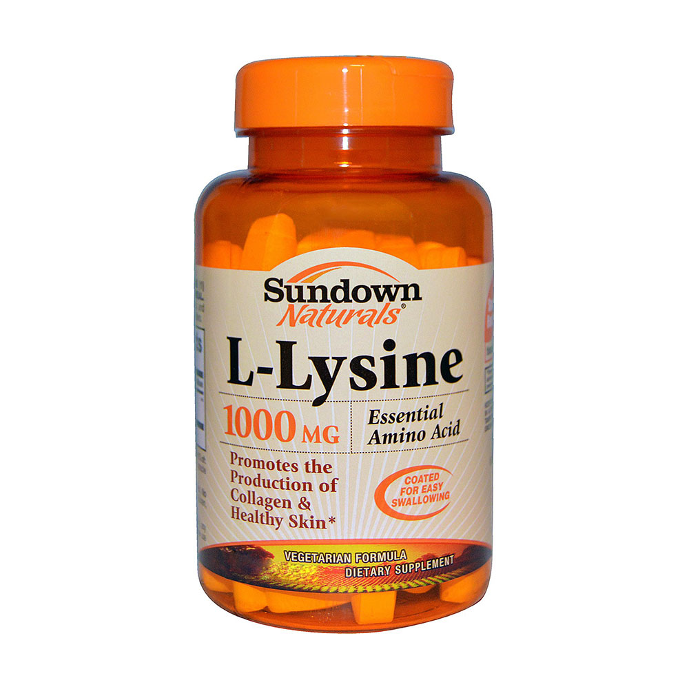 rexall sundown naturals l-赖氨酸胶囊片(1000毫克 130片)