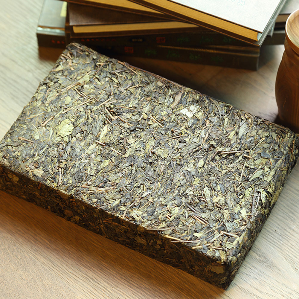 梅山崖 纯手工非机压 茯砖黑茶 2500克