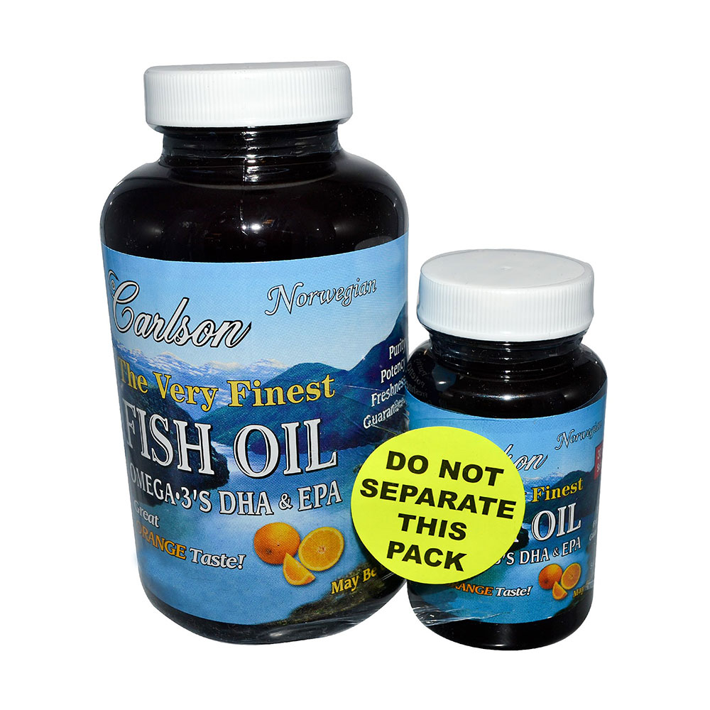 carlson labs 顶级鱼油(橙子口味 240s 30s)
