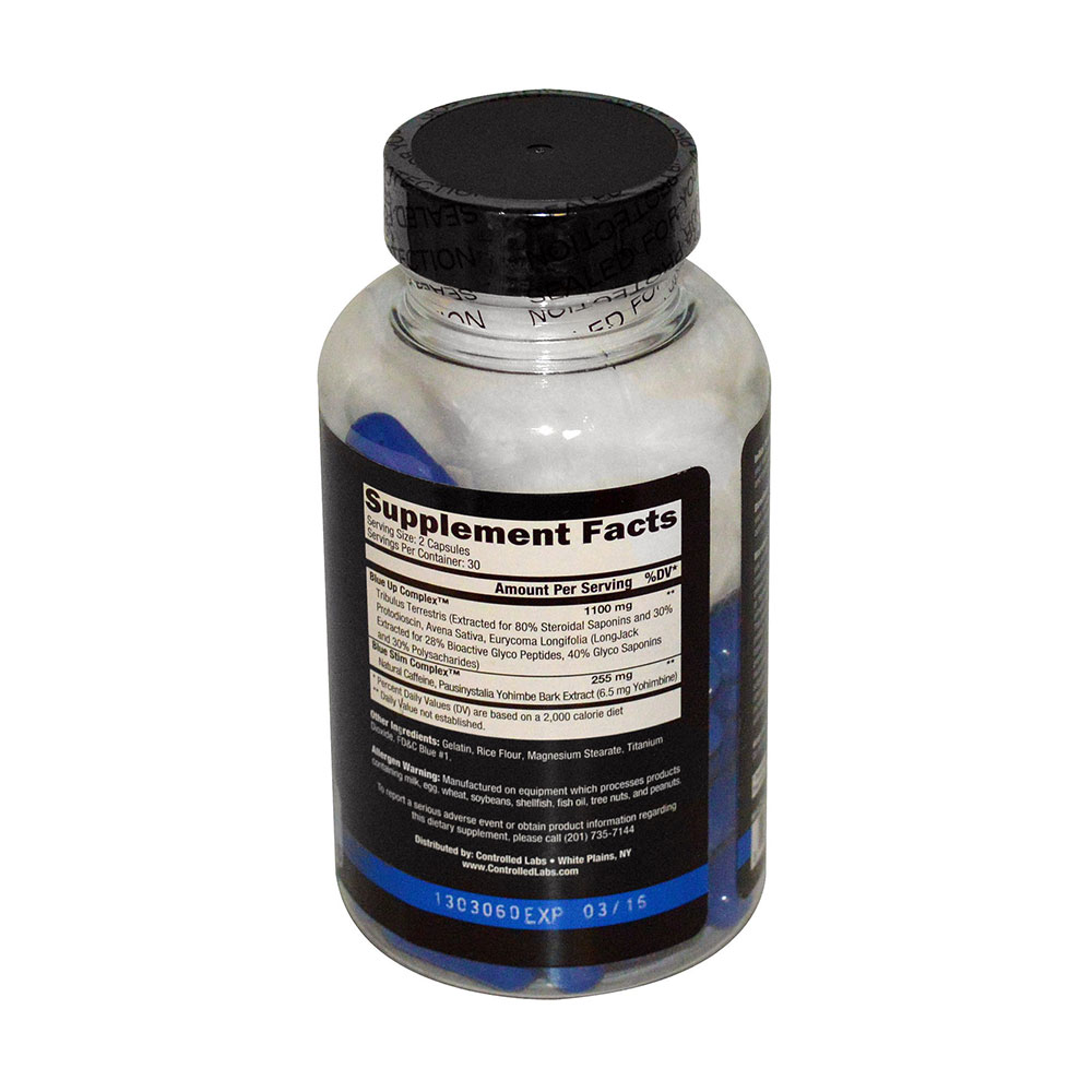 controlled labs blue up自然测试促生剂 150粒