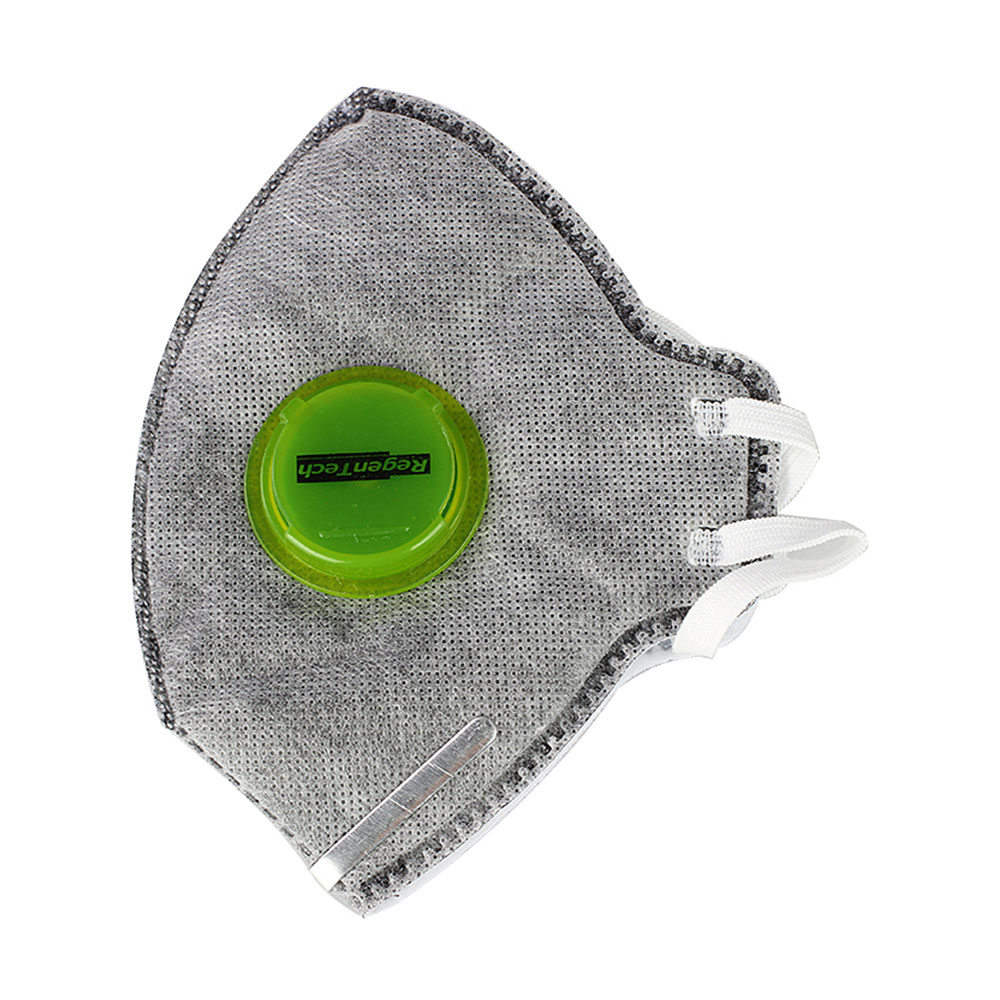 睿金regentech口罩n95 活性炭带阀折叠款rtw2z-f防护流感,雾霾.