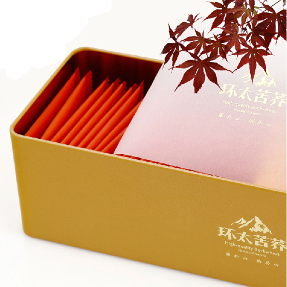 环太 枸杞嫩芽黑苦荞茶(156克  金色秋天)