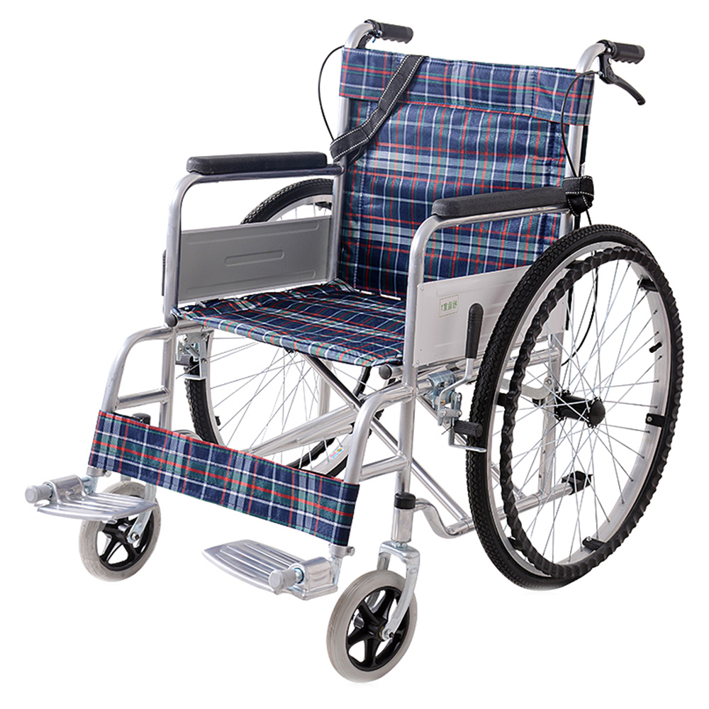 乐驰手动轮椅喷涂软座型